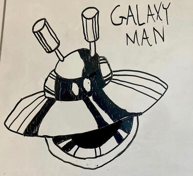 (2024?) Mega Man- Galaxy Man Headshot
