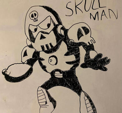 MM4: Skull Man Fullbody